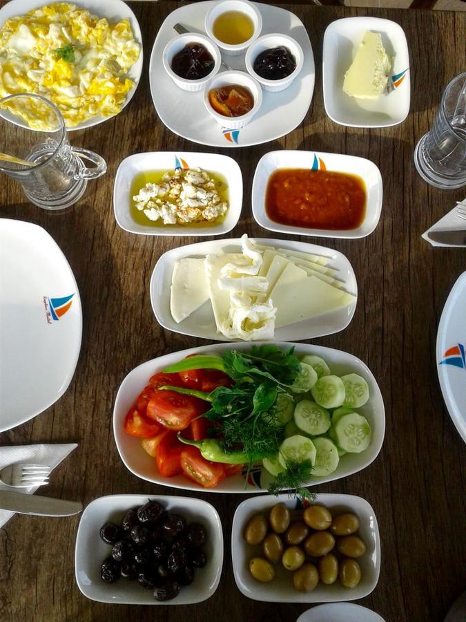 Kaptan Motel Siğacık Bagian luar foto